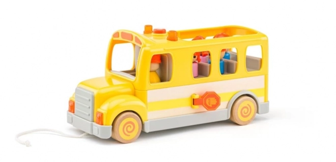 Autobus scolaire joyeux avec lumières et sons Woody