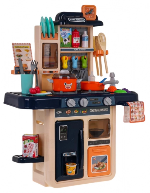 Keuken met licht-, geluids-, water- en stoomfunctie, 42dlg.