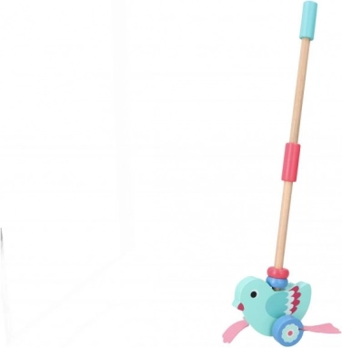 Wooden Push Bird Adam Toys