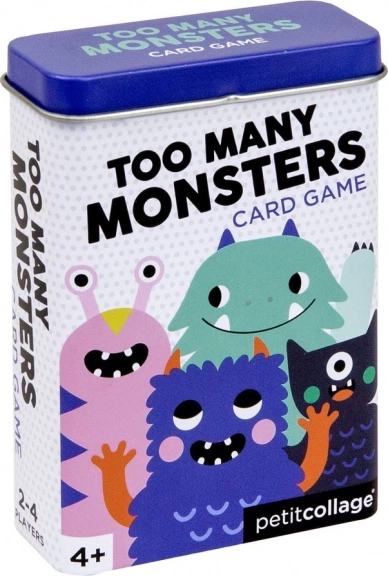 Jeu de cartes en boîte Too Many Monsters de Petit Collage