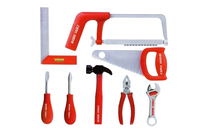 Children's Workbench with Battery Drill 75 cm