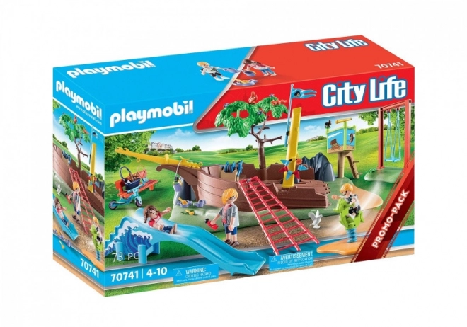 PLAYMOBIL® City Life 70741 Speeltuin met scheepswrak