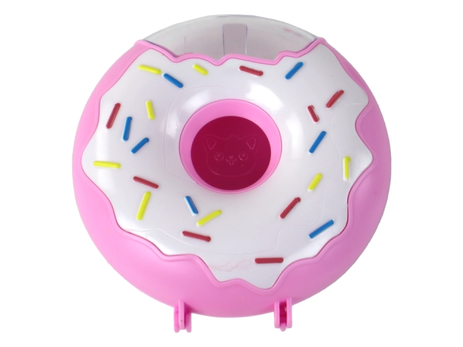 Practical donut box with chain