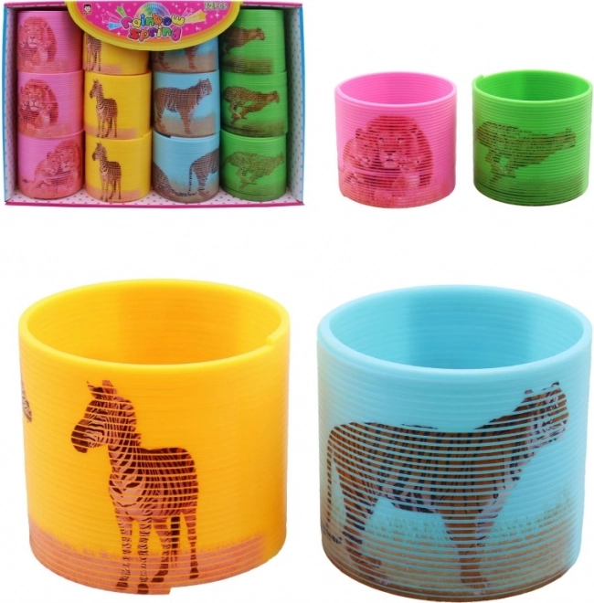 Colorful Safari Springs 12 pcs