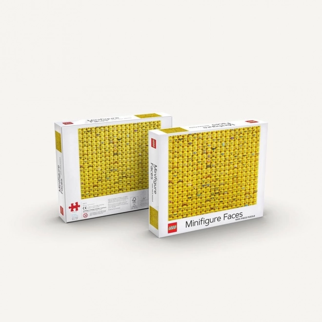 Chronicle Books LEGO Minifigure Faces Puzzle 1000 Pieces
