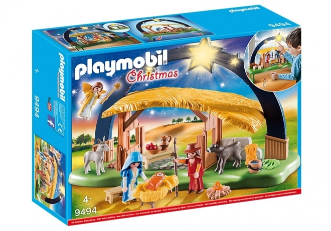 Playmobil Weihnachtskrippe mit Beleuchtung