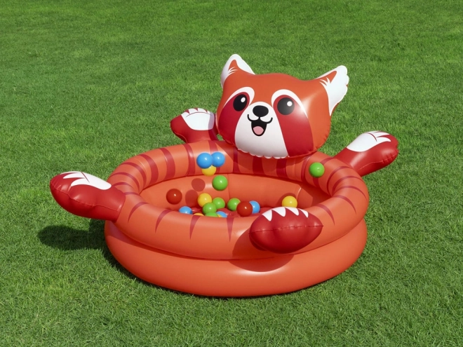 Red Panda Ball Pit with Balls