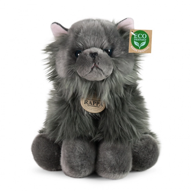 Plush Persian Longhair Cat Blue 30 cm