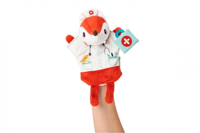 Handpuppe Doktorin Fuchs Alice