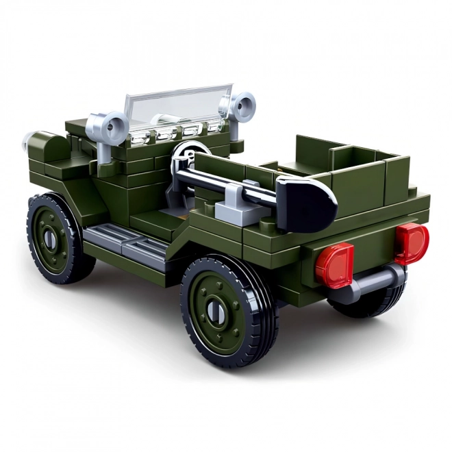 Baukasten Militärjeep Sluban GAZ 67