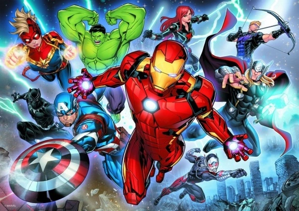 Puzzle Marvel Avengers 200 Teile Trefl