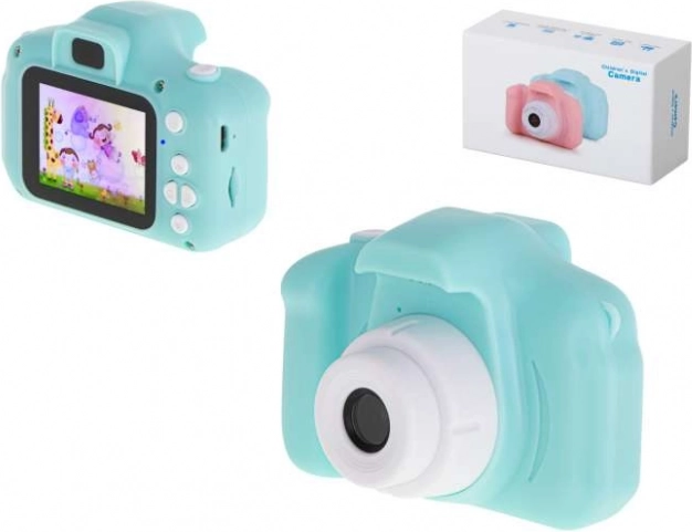Appareil photo numérique pour enfants avec jeux et vidéo HD 2,0" – Bleu