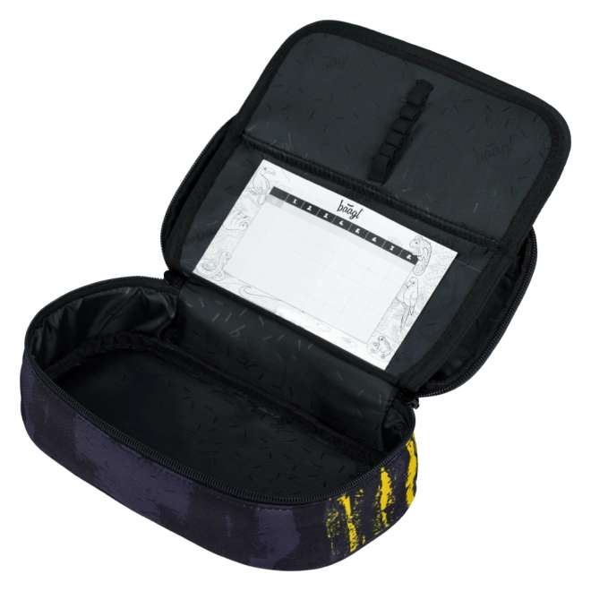 Practical zip pocket and class timetable slot