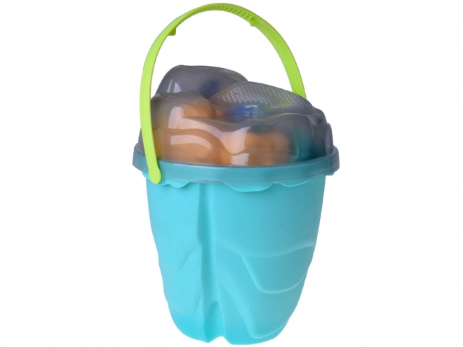 Ensemble de moules dinosaures pour le sable avec seau