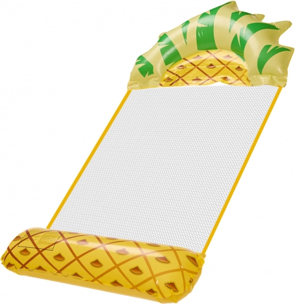 Opblaasbaar strand ligbed hangmat ananas