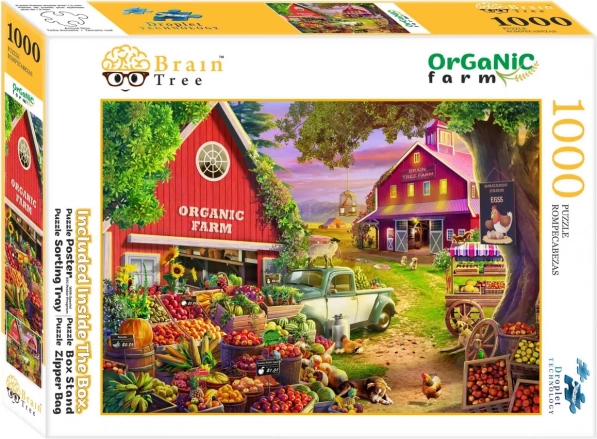 Puzzel BRAINTREE bio-boerderij – 1000 stukjes