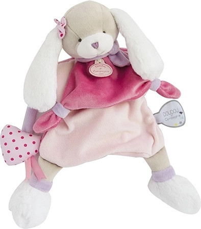 Plush Puppet Dog Pink