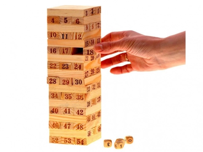 Houten Toren JENGA STOCK TOWER GR0189
