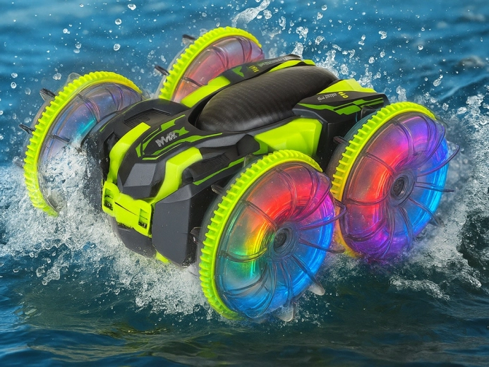 Amphibisches Fahren: Land und Wasser