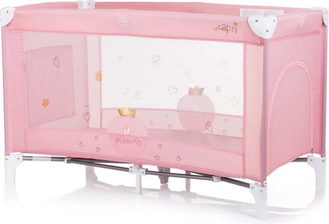 Travel Cot Chipolino Capri Princess Pink