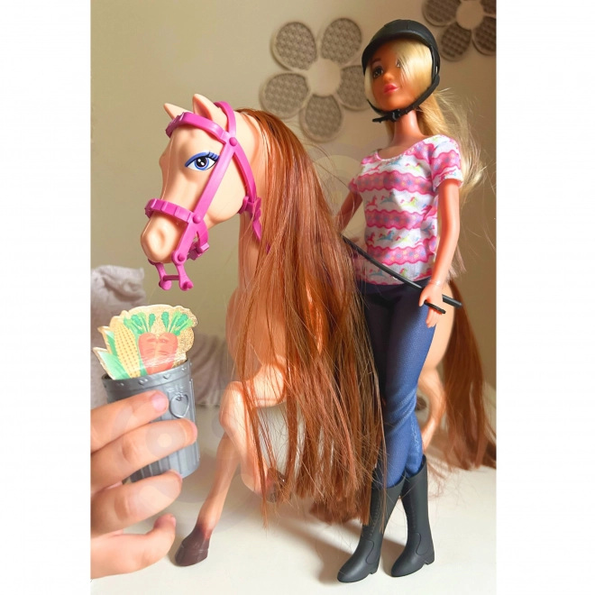 Woopie Royal Set Adorable Doll with Horse and Accessories