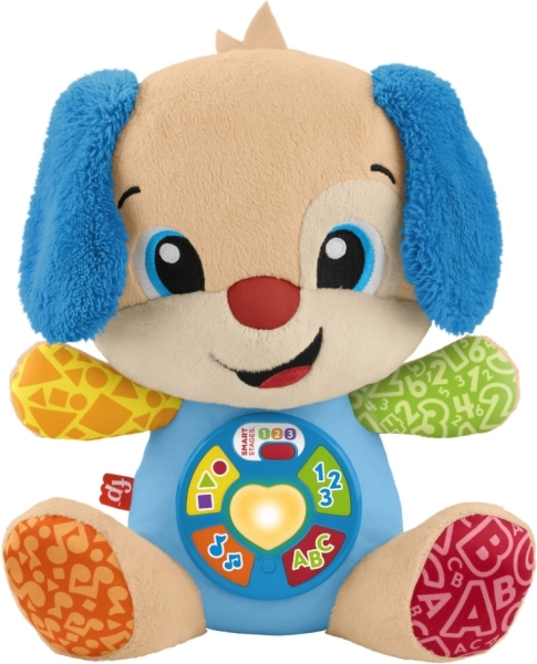 FISHER-PRICE Lernspaß SMART STAGES Hündchen – interaktives mehrsprachiges Plüschtier