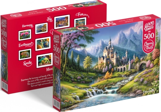 Puzzel Sprookjeskasteel 500 stukjes Cherry Pazzi