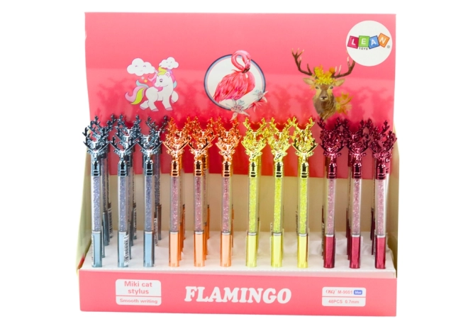 Pero Hert Pen Diamanten Blauw Zwarte Penpunt 0,7 mm Mix