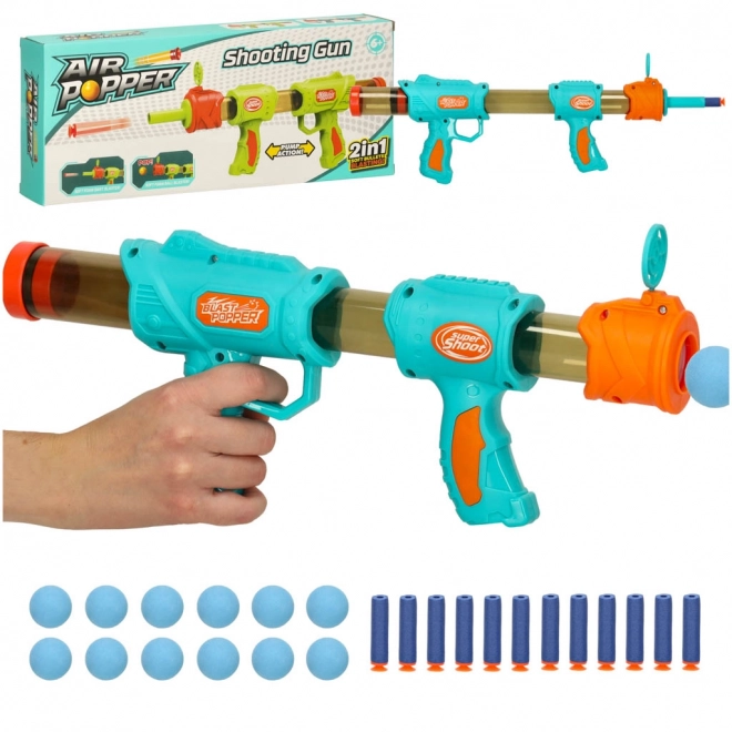 Pistool met foamkogels