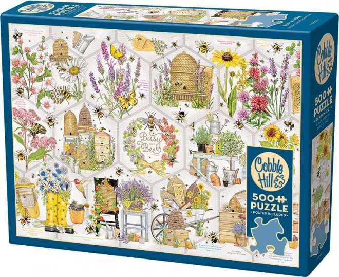COBBLE HILL Diligent as a Bee Puzzle 500 pieces