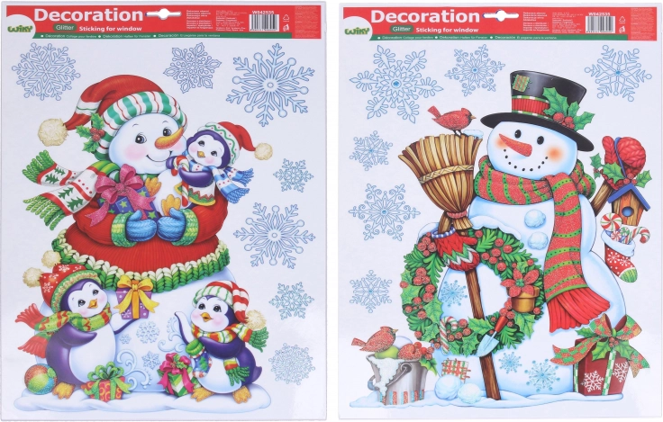 Window Decoration Christmas 41 × 29 cm