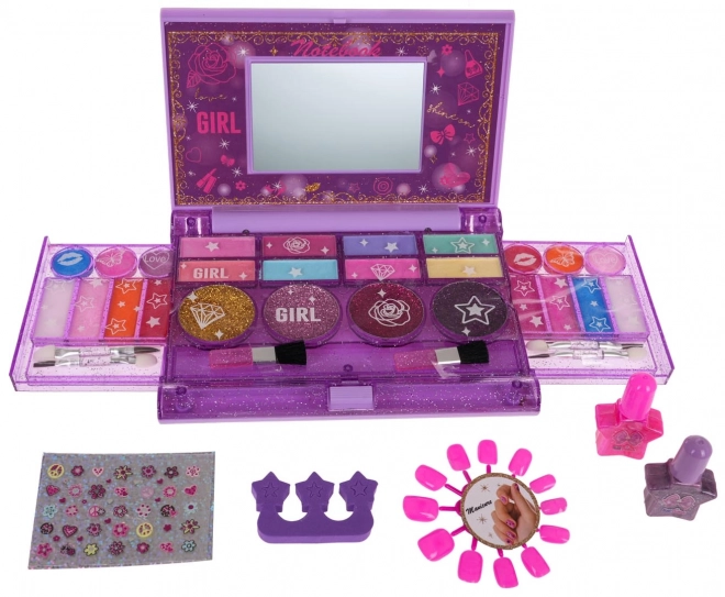Make-up set met spiegel