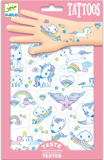 DJECO Tatouages Licornes