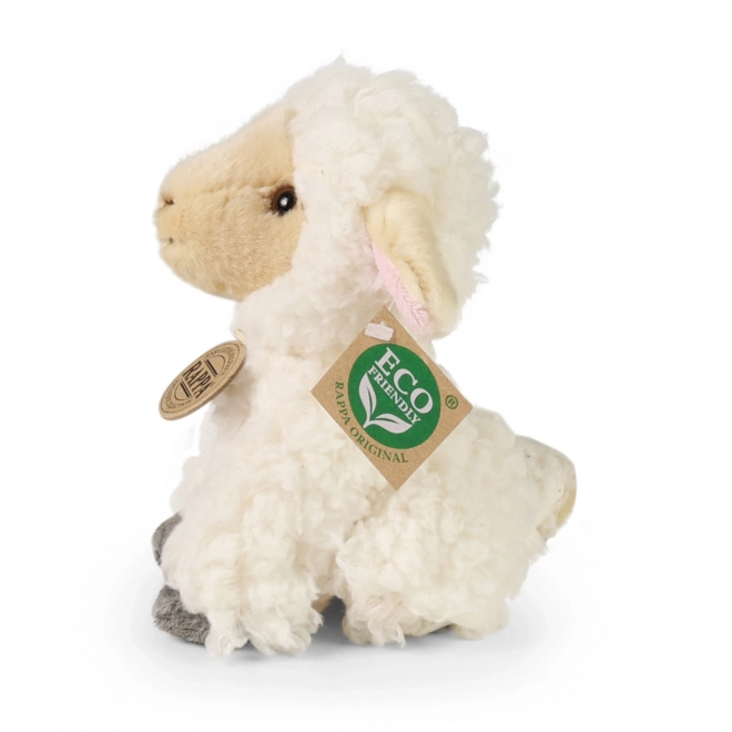 Rappa Pluche Schaap Zittend 16 cm – Milieuvriendelijk