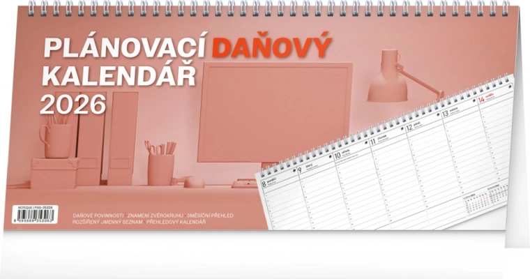 Notique Bureaukalender Belastingplanner 2026