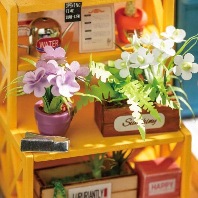 Lentebloemen - Doe-het-zelf Miniatuur Poppenhuis