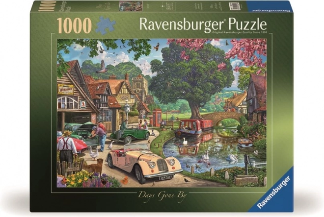 Nostalgische scène Puzzel van Ravensburger 1000 stukjes