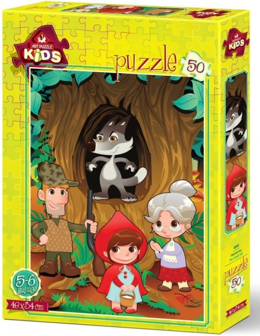 Puzzel Roodkapje 50 stukjes