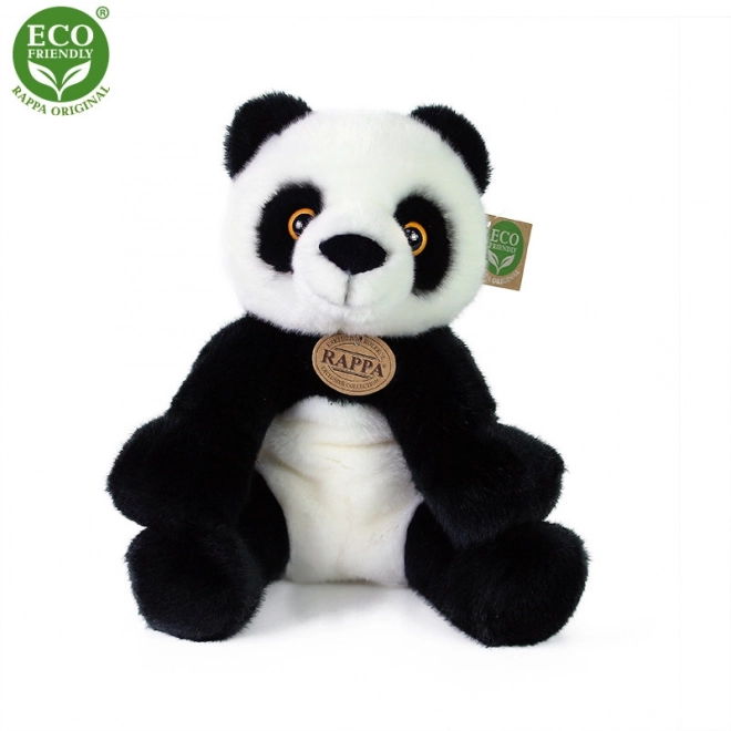 Rappa Pluchen Zittende Panda 27 cm ECO-VRIENDELIJK