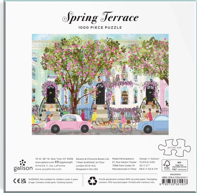 Puzzel Lente terras 1000 stukjes Galison