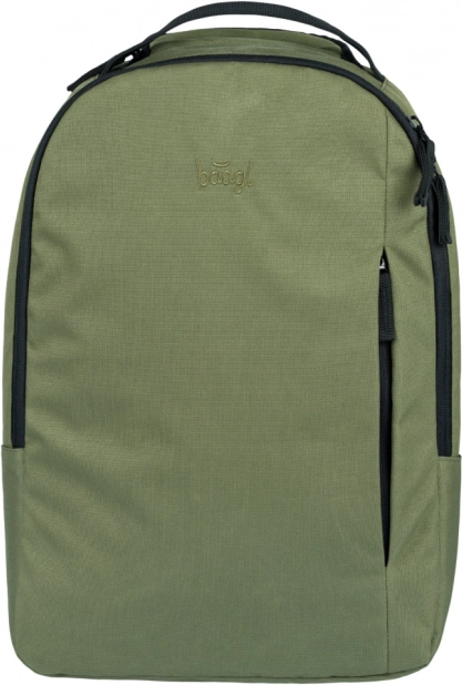baagl sac à dos earth kaki en matériau recyclé 18 l