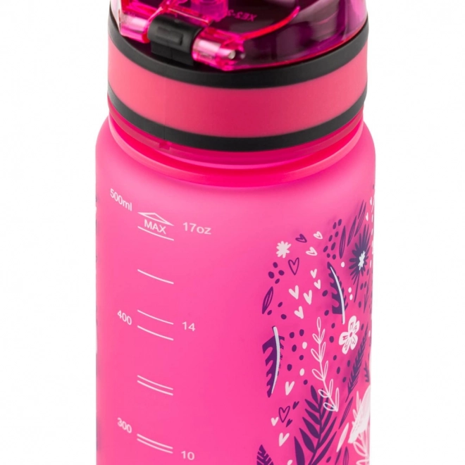 BAAGL Tritan fles voor drinken Flamingo