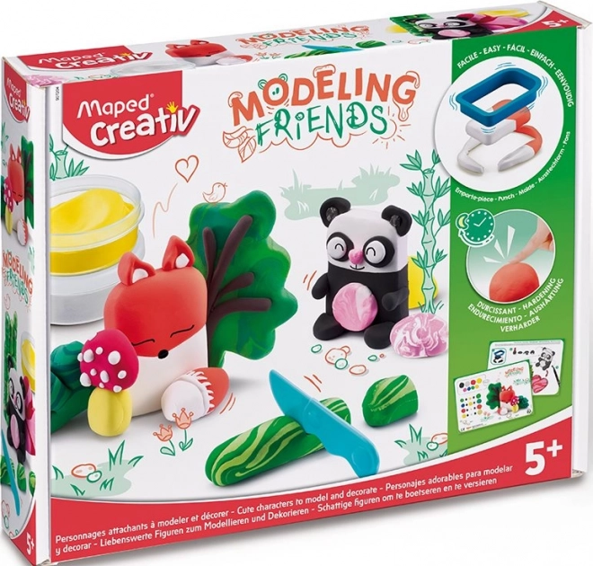 Kreativset Maped Creativ - Modellieren mit Figuren
