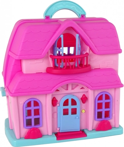 Kleurrijk poppenhuis