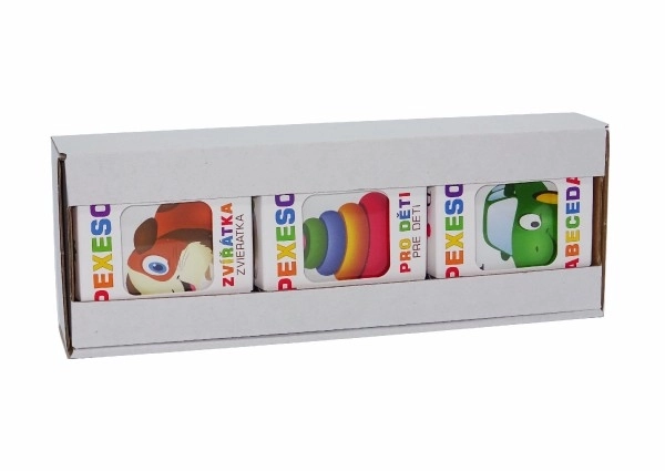 Pexeso Alphabet, Tiere und Kinderspielzeug