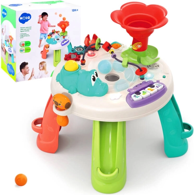 Interactive Children's Table Hola with Ball Piano