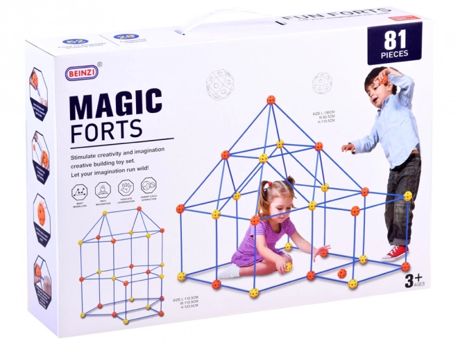 Bouwset Grote Rietjes 81 stuks