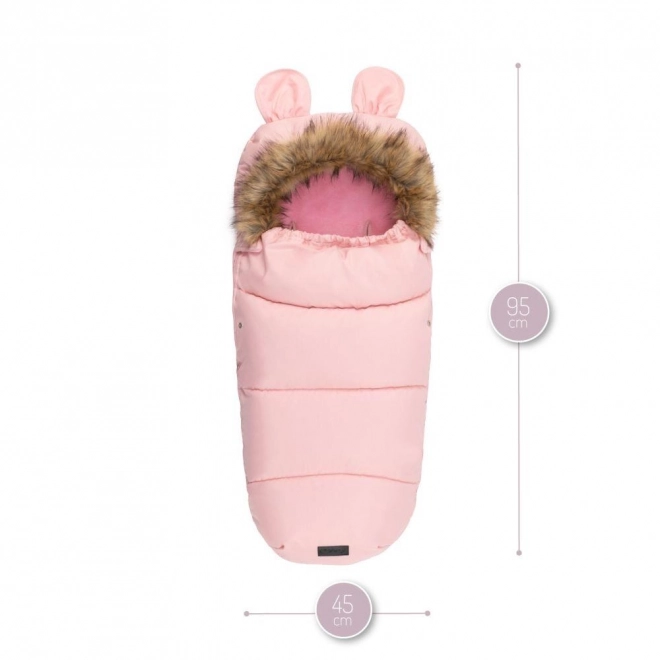 Wintervoetenzak MoMi roze