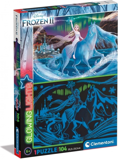 Puzzle 104 pièces La Reine des neiges Frozen 2