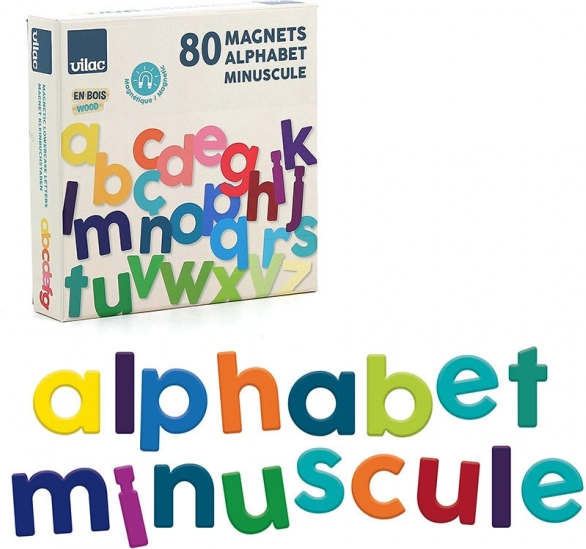 Vilac Houten Magnetisch Alfabet Kleine Letters